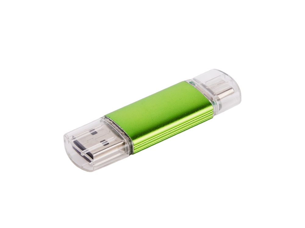 Klasický USB flash disk ARGONNE OTG - duální USB 3.0 Type-C 3v1 zelená Klasický USB flash disk ARGONNE OTG - duální USB 3.0 Type-C 3v1 zelená
