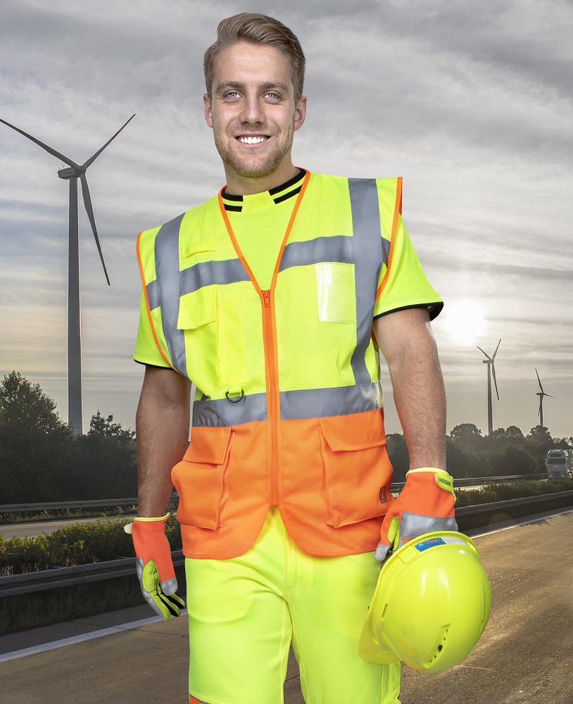 Síťovaná reflexní vesta ARDON® SIGNAL - žlutá / oranžová