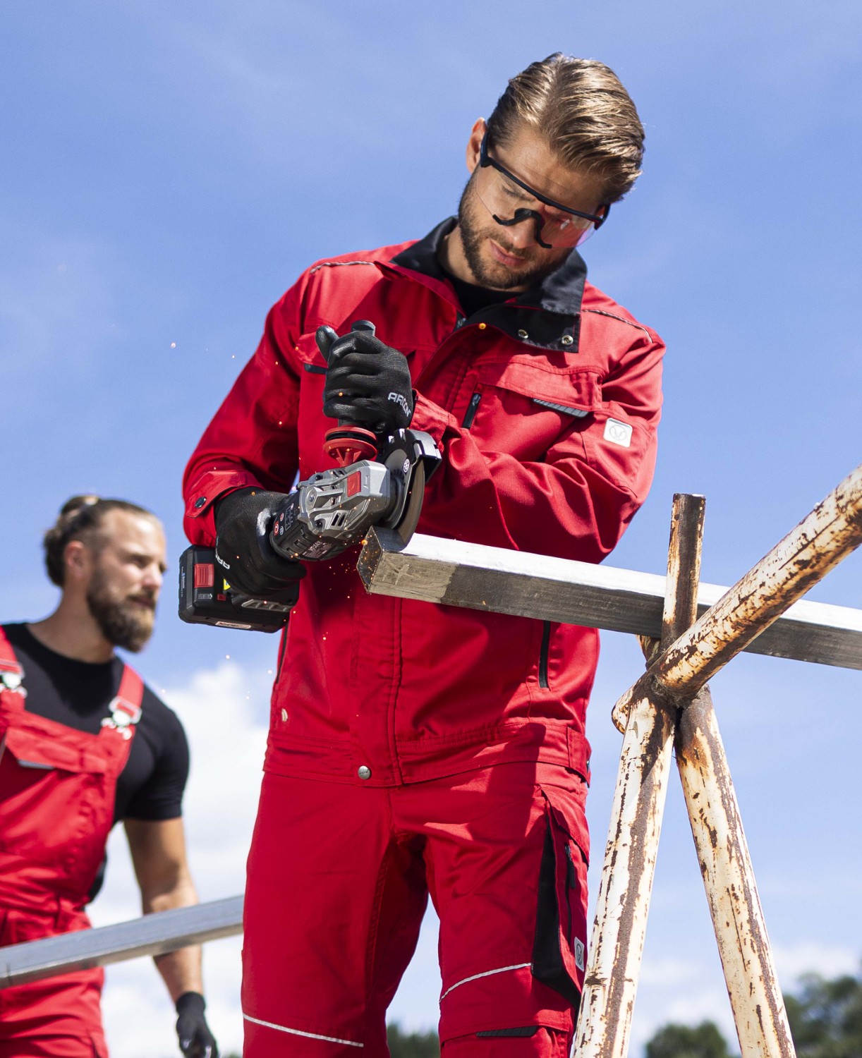 Montérková blůza ARDON® SUMMER - červená