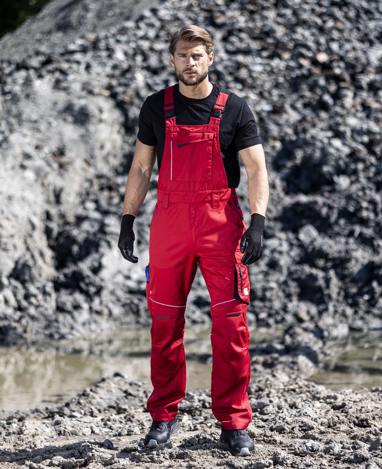 Pánské pracovní kalhoty s laclem ARDON® SUMMER