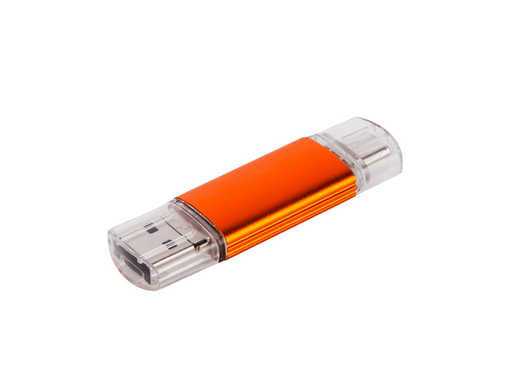 Klasický USB flash disk ARGONNE OTG - duální USB 3.0 Type-C 3v1 oranžová Klasický USB flash disk ARGONNE OTG - duální USB 3.0 Type-C 3v1 oranžová