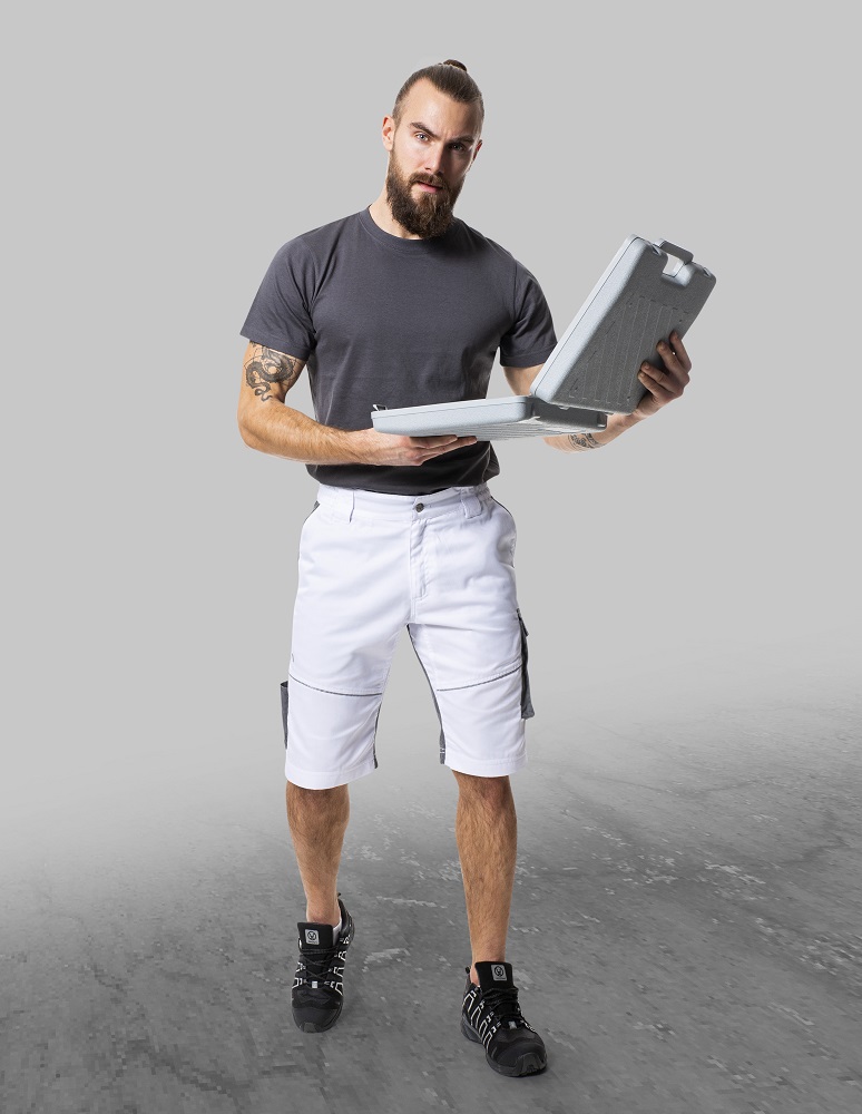 Pánské pracovní kraťasy ARDON® SUMMER - bílá,