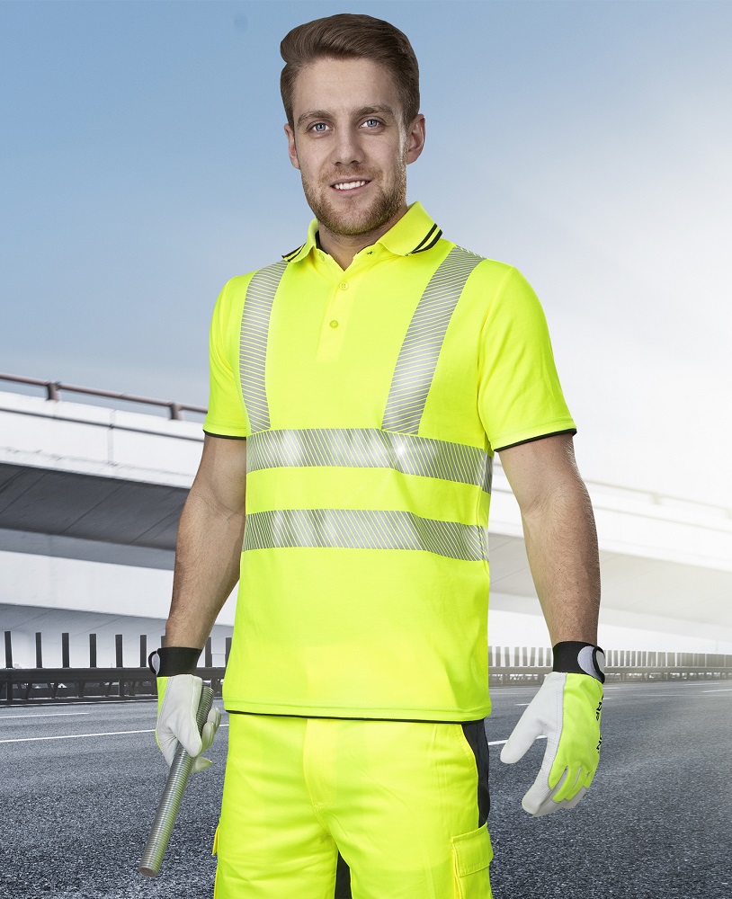 Pánská reflexní polokošile ARDON® SIGNAL - žlutá