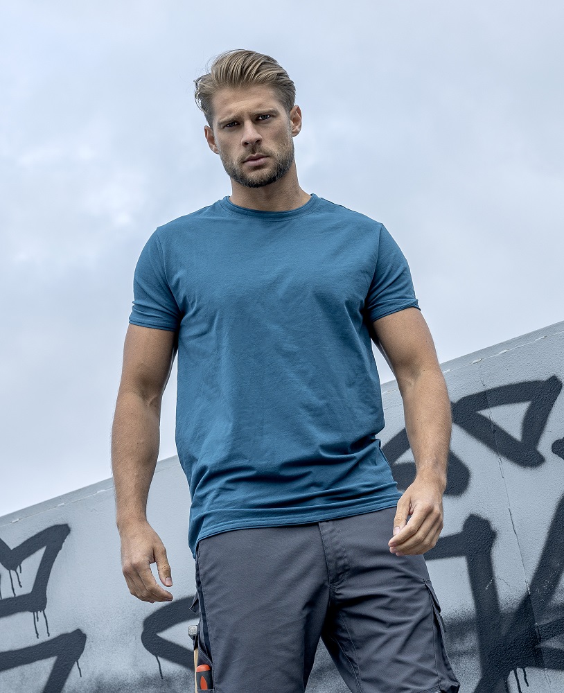 Pánské pracovní tričko s krátkým rukávem ARDON® TRENDY - tmavě modrá,