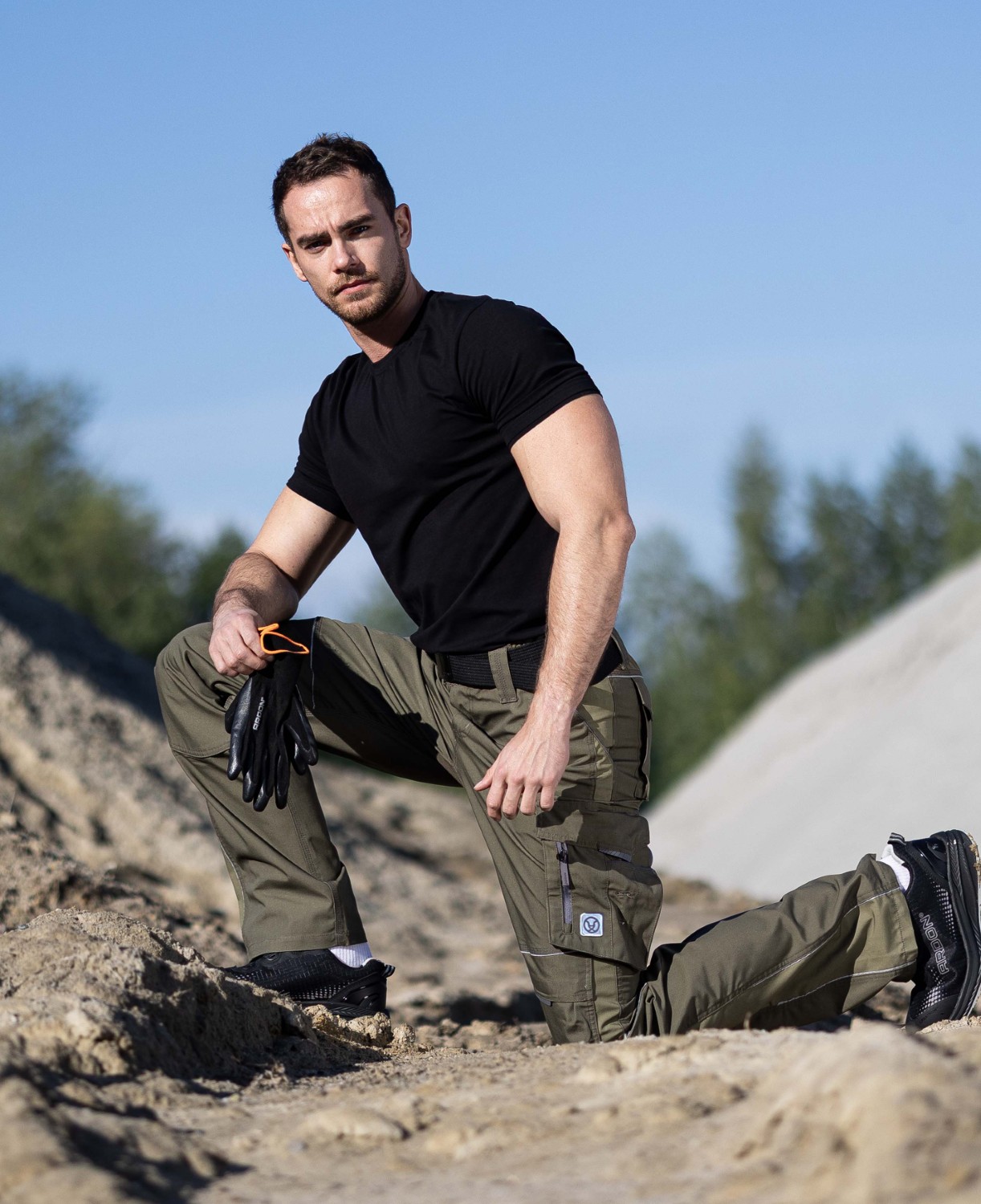 Pánské pracovní kalhoty ARDON® URBAN+ - khaki,