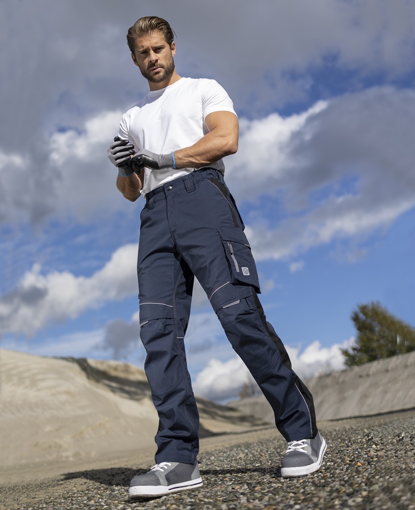 Pánské zkrácené pracovní kalhoty ARDON® URBAN+ - tmavě modrá