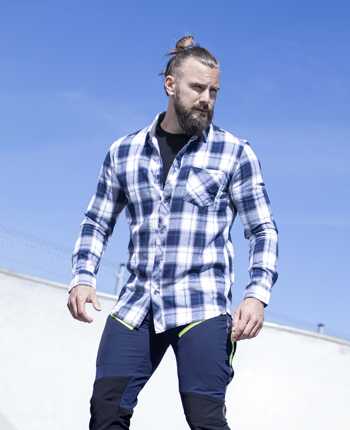 Pánská košile ARDON® OPTIFLANNELS - modrá