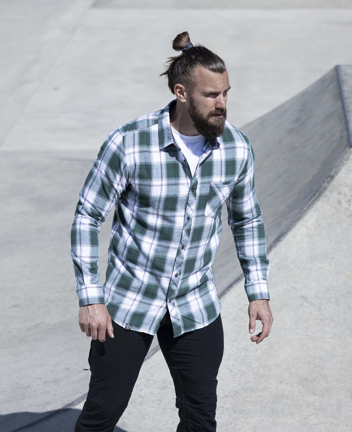 Pánská košile ARDON® OPTIFLANNELS - zelená