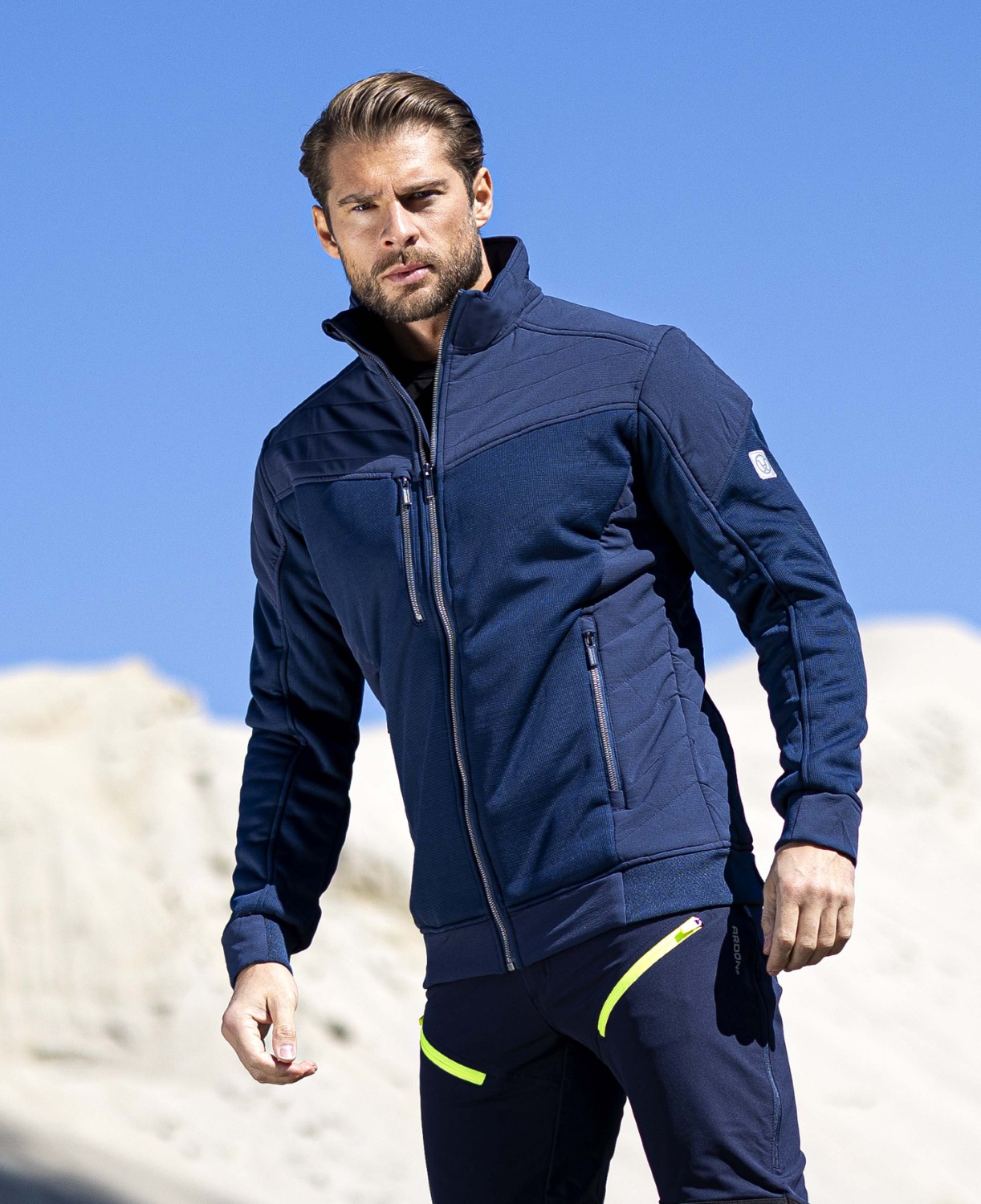 Zimní pánská bunda ARDON® HYBRID - modrá