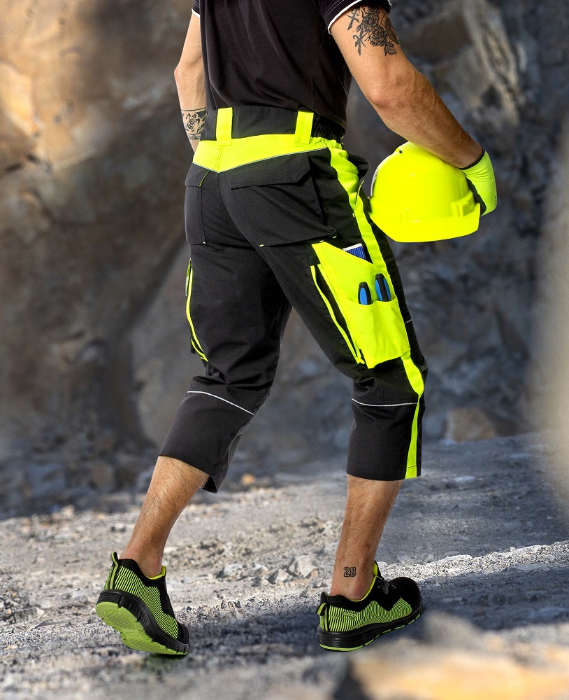 Tříčtvrteční kalhoty ARDON® NEON - žlutá,