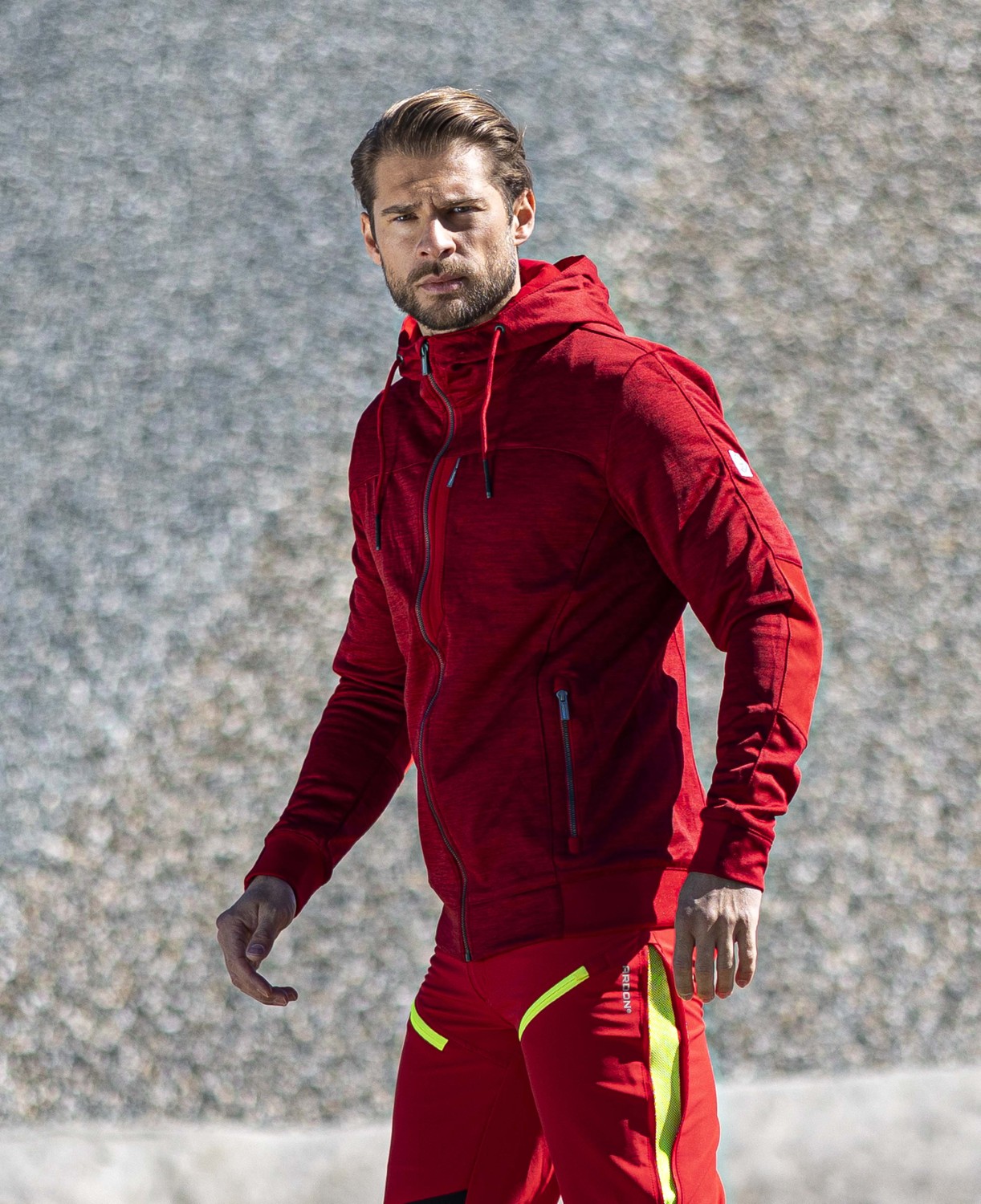 Pánská mikina ARDON® 3DBreathe - červená