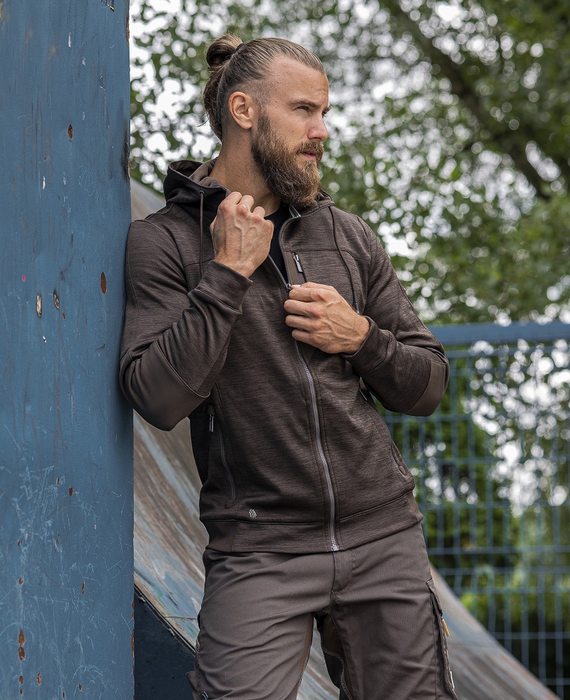 Pánská mikina ARDON® 3DBreathe - hnědá