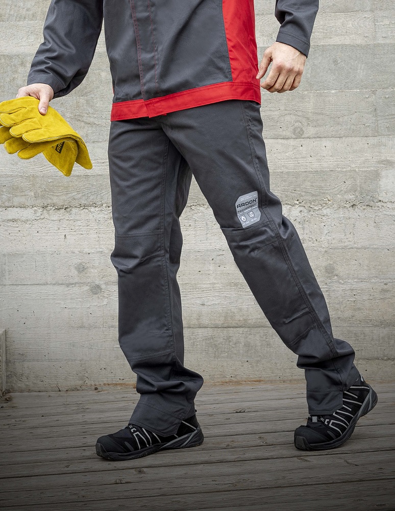 Pánské pracovní kalhoty ARDON® PROHEATECT - šedá,