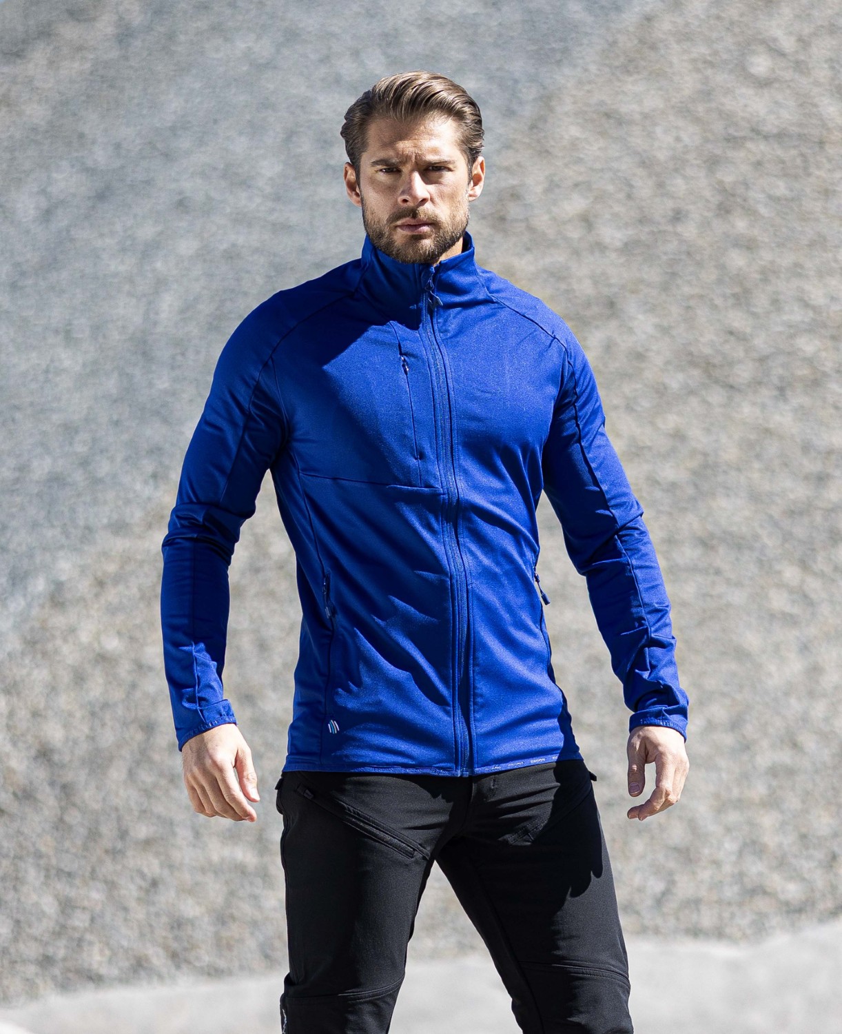 Pánská funkční mikina ARDON® BREEFFIDRY - středně modrá royal