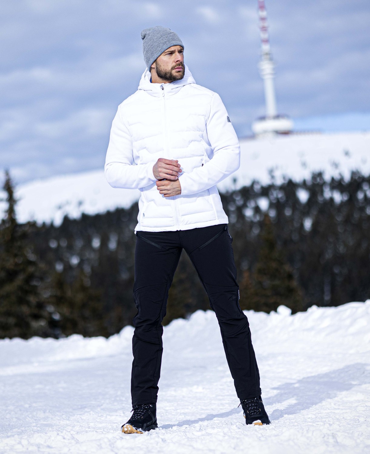 Pánská zimní bunda ARDON® NYPAXX® - bílá