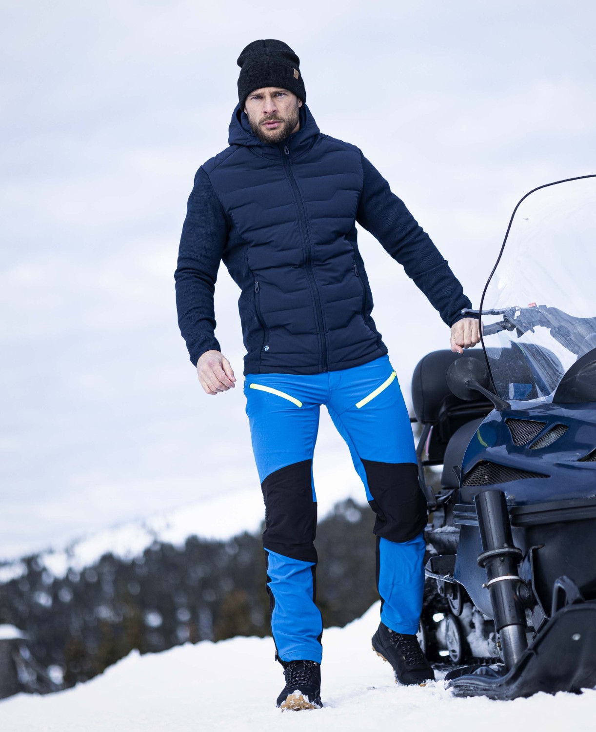 Pánská zimní bunda ARDON® NYPAXX® - tmavě modrá