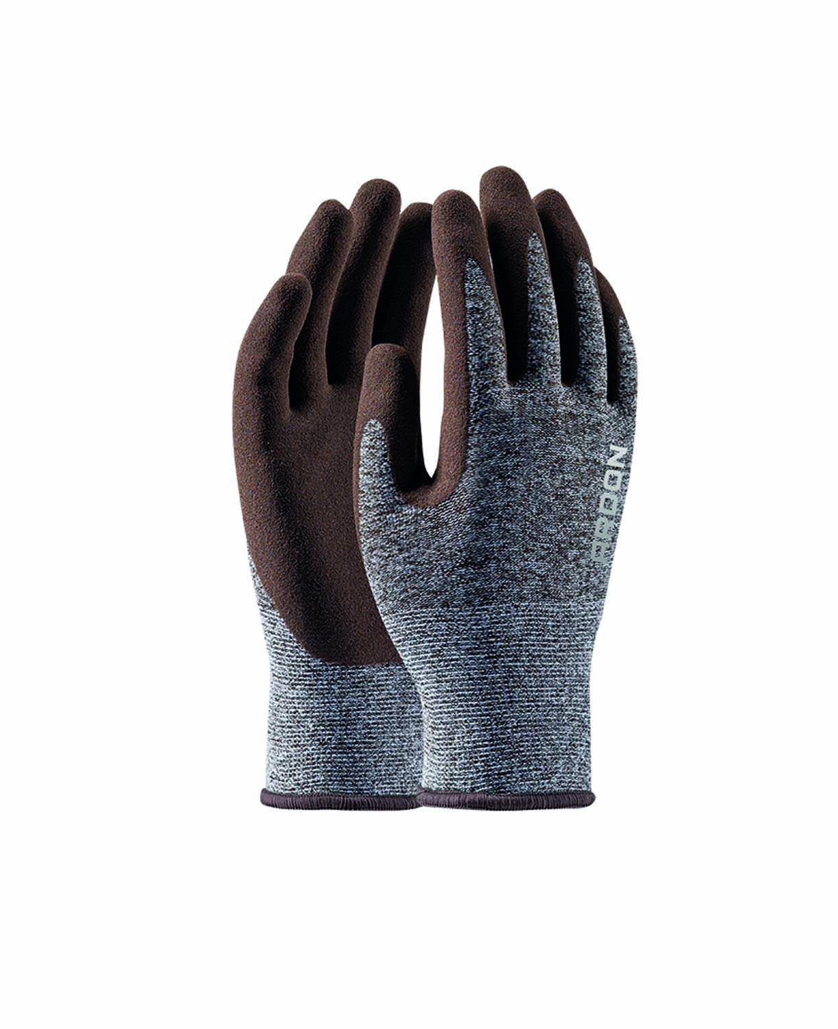 Máčené pracovní rukavice ARDON® NATURE TOUCH - hnědá,