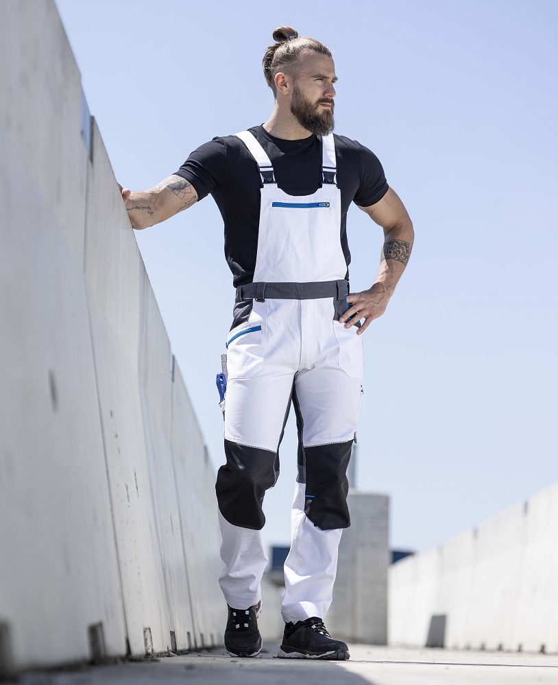 Pánské pracovní kalhoty s laclem ARDON® 4Xstretch®