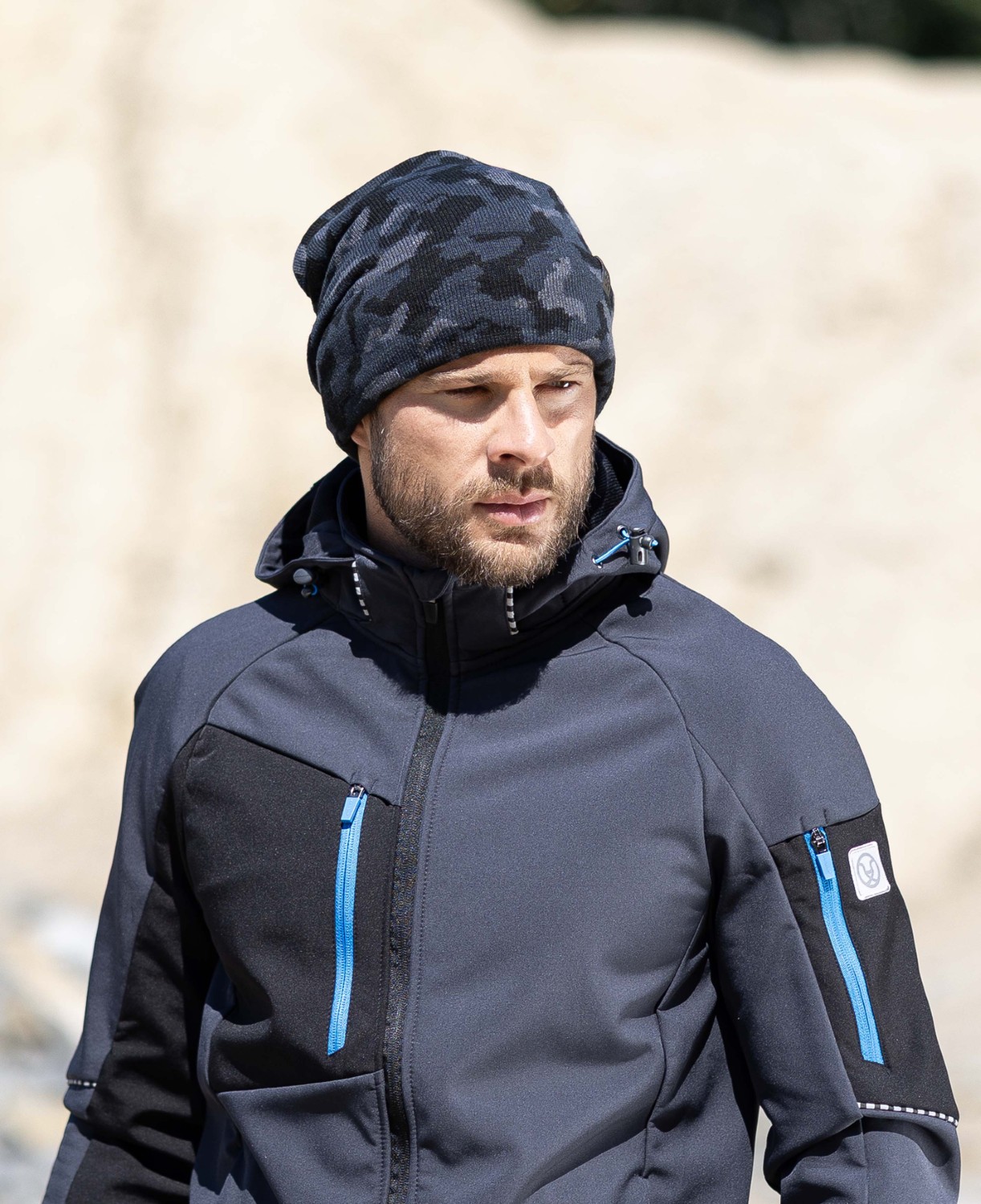 Čepice ARDON® BARRDY - camo černá, uni