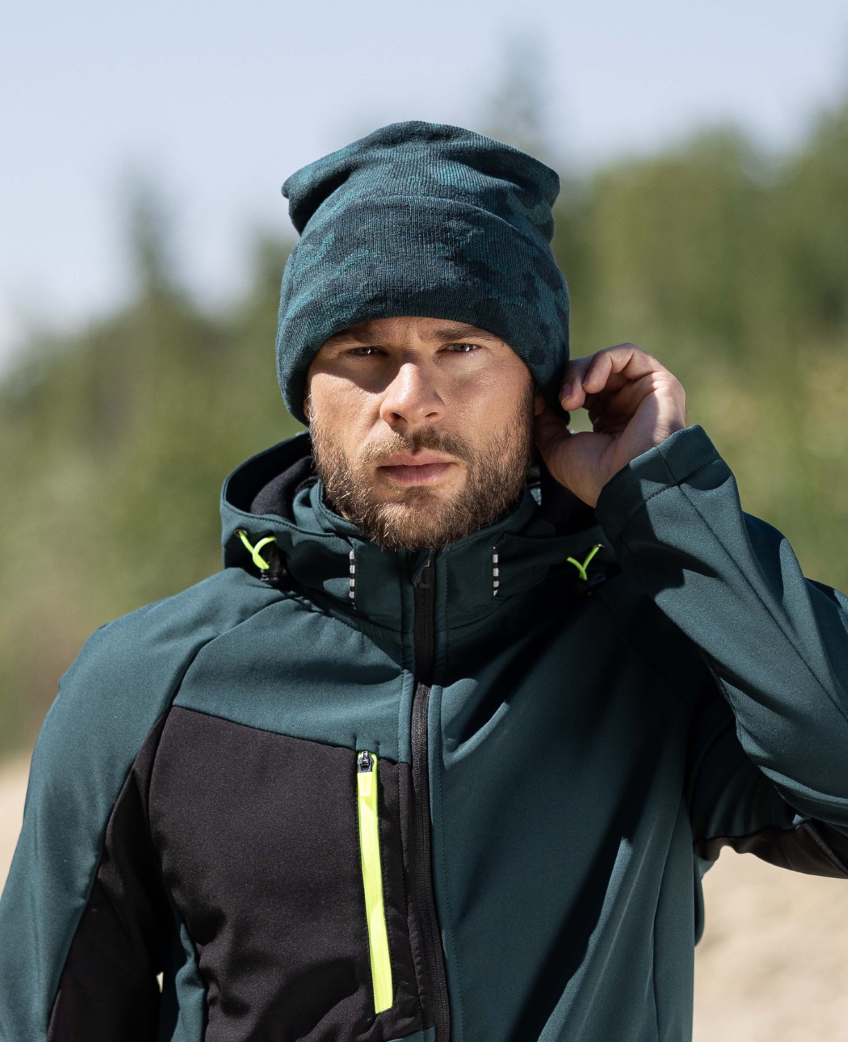 Čepice ARDON® BARRDY - camo zelená, uni