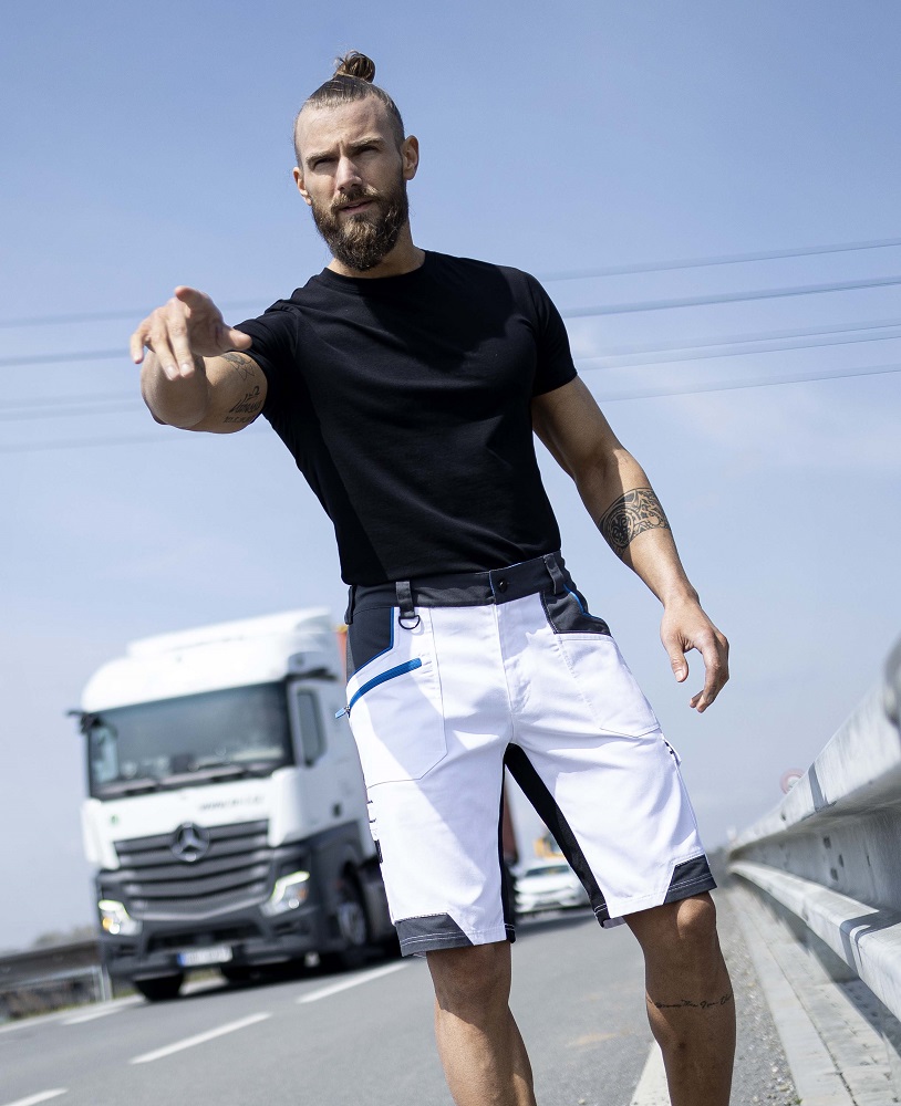Pánské pracovní kraťasy ARDON® 4Xstretch® - bílá,