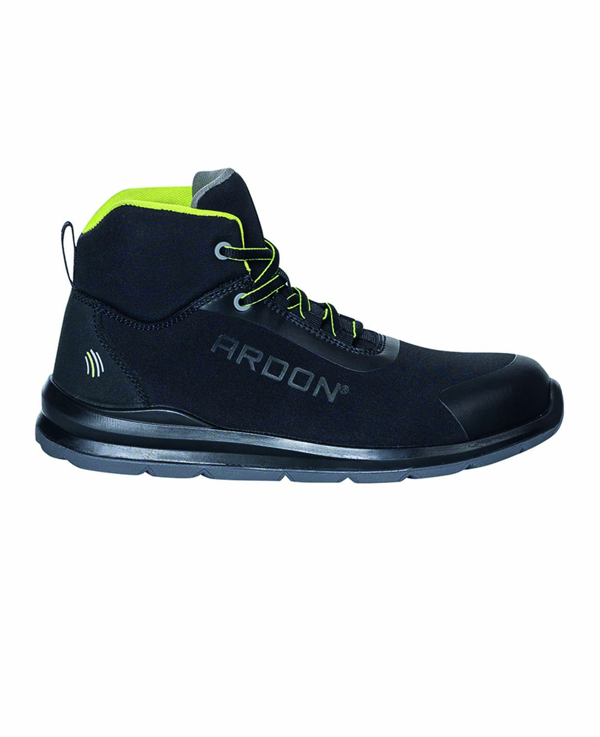 Bezpečnostní kotníková obuv ARDON® SOFTEX HIGH S1P - černá,