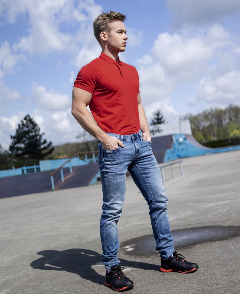 Pánská polokošile ARDON® ZIDYN - červená