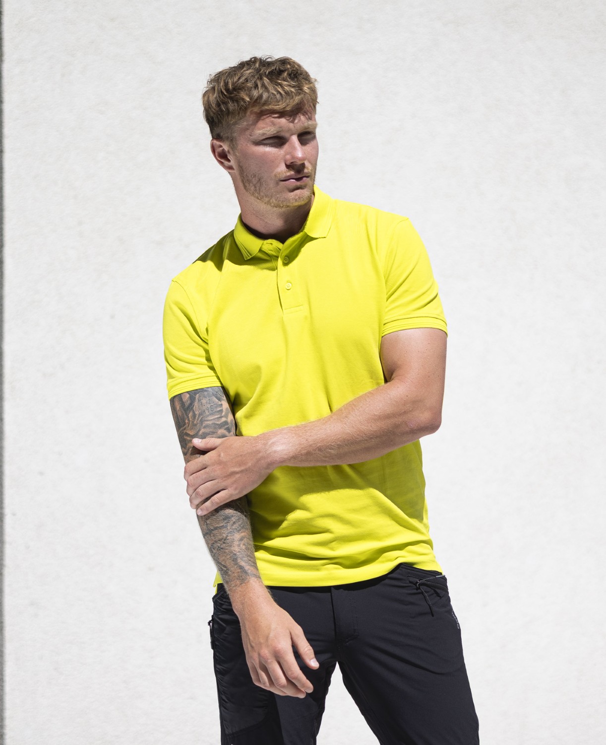 Pánská polokošile ARDON® ZIDYN - žlutá