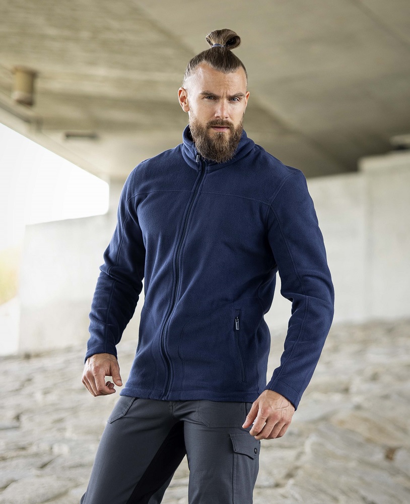 Pánská fleecová mikina ARDON® JOFLEX - tmavě modrá