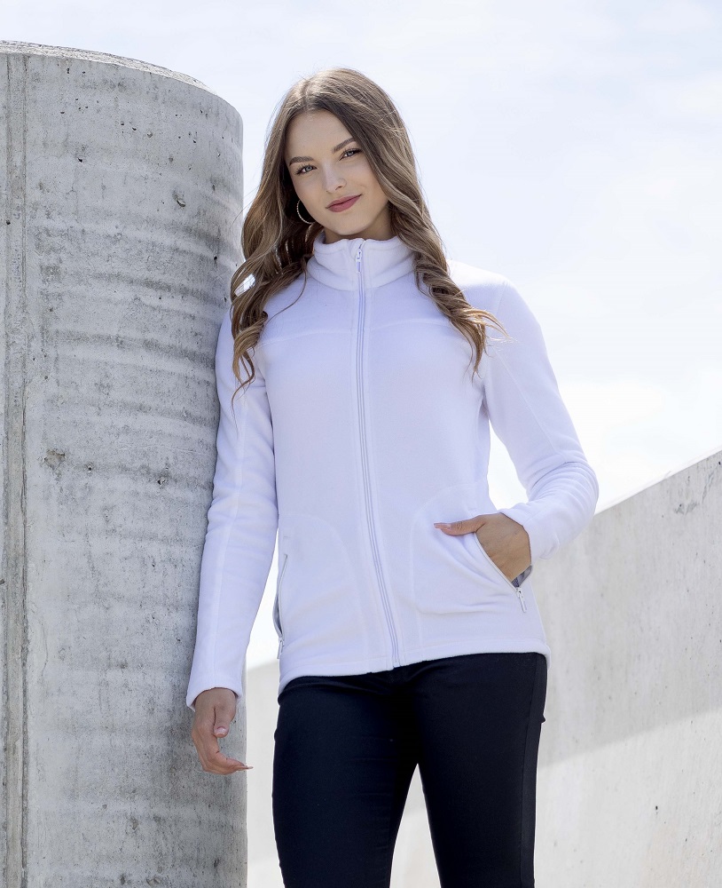 Dámská fleecová mikina ARDON® JOFLEX - bílá