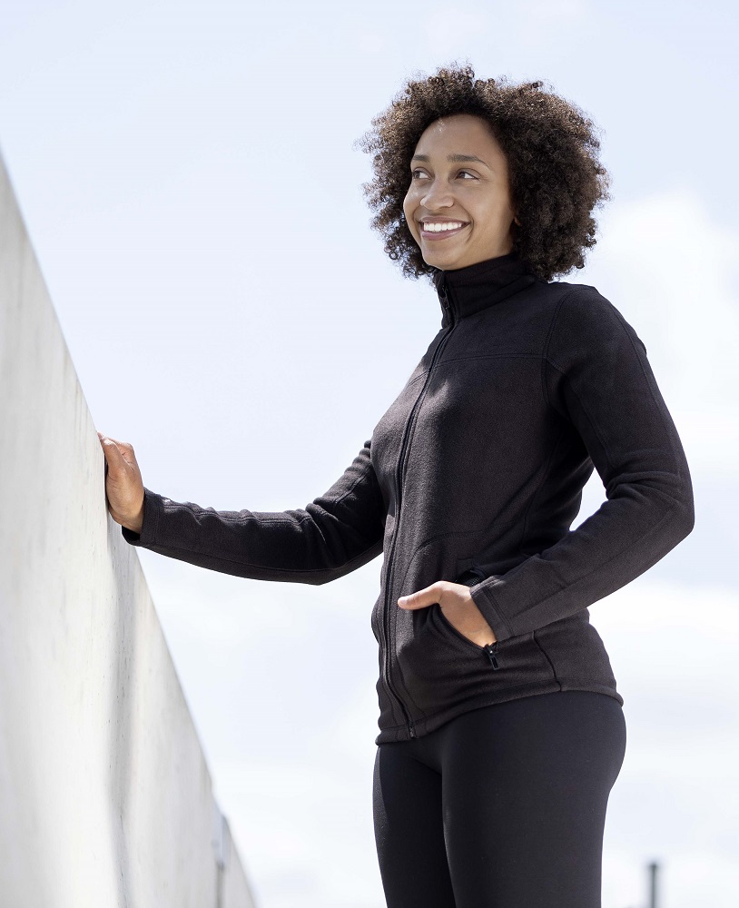 Dámská fleecová mikina ARDON® JOFLEX - černá