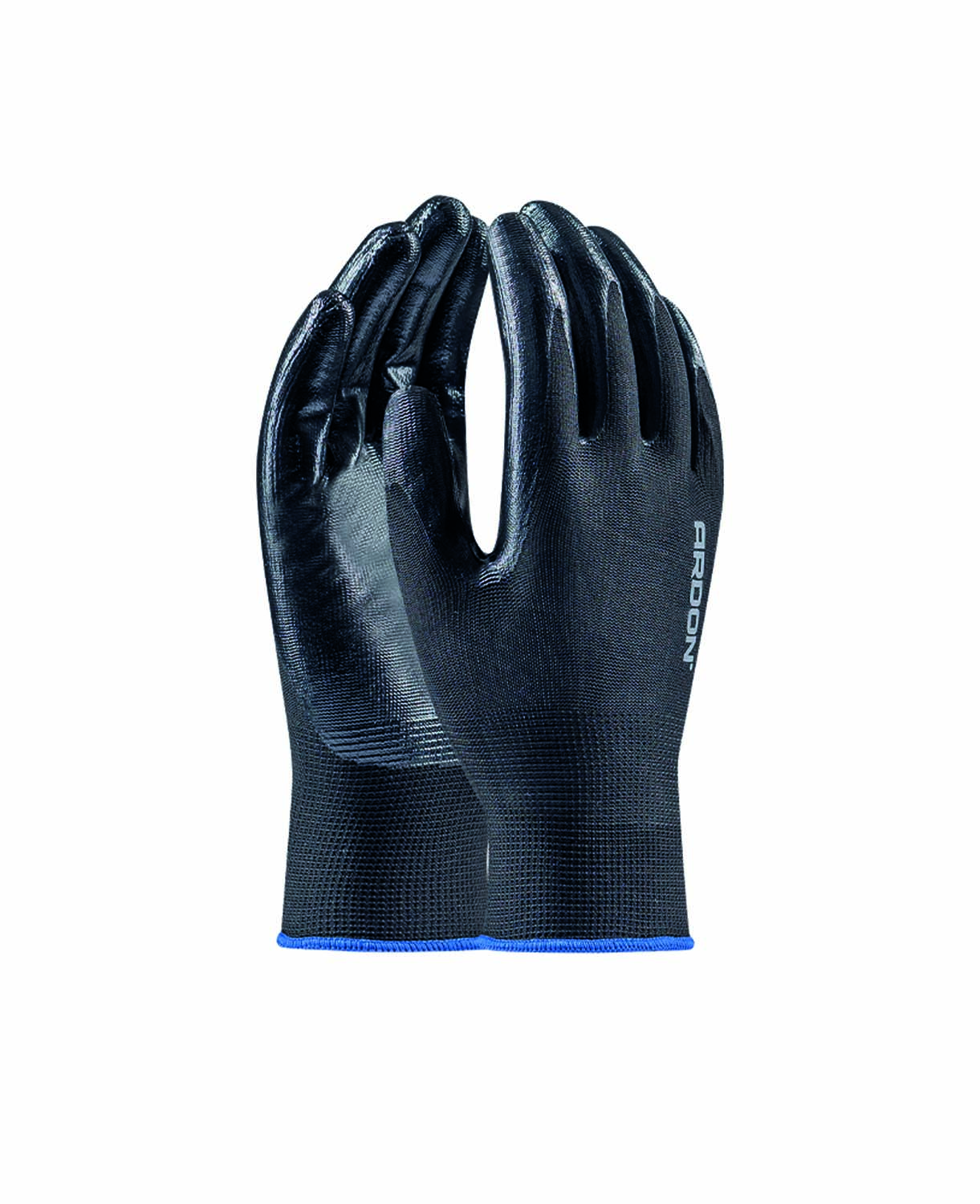 Máčené pracovní rukavice ARDON® NYPLEXX - černá,