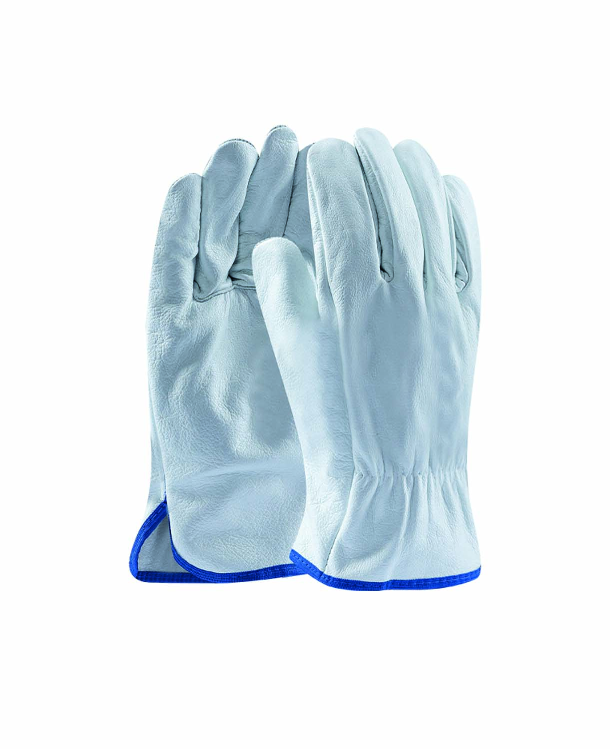 Celokožené pracovní rukavice ARDON® BUNDY - bílá,