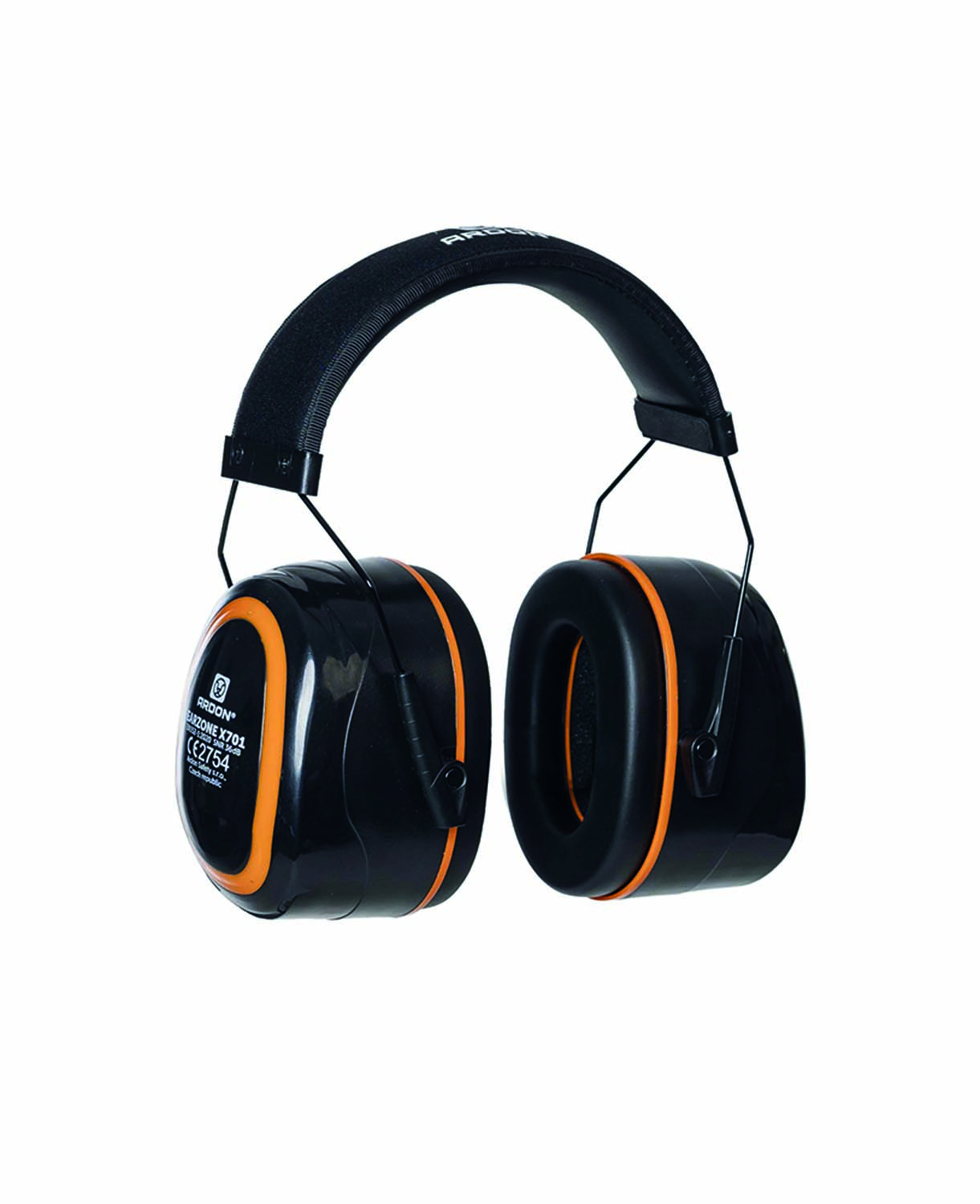 Sluchátka ARDON® EARZONE X701 - černá / oranžová, uni
