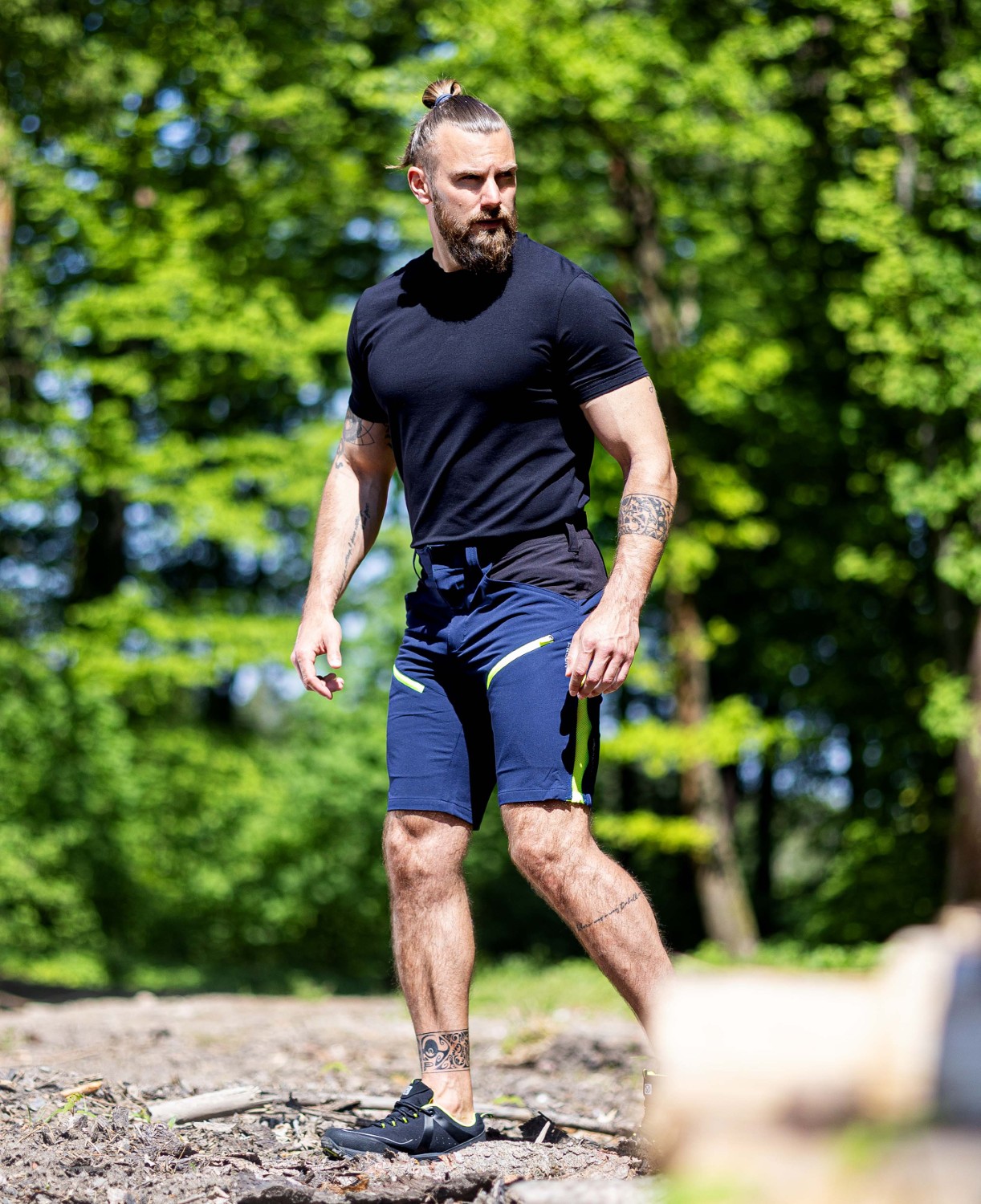 Pánské softshellové kraťasy ARDON® CITYCONIC® - tmavě modrá,