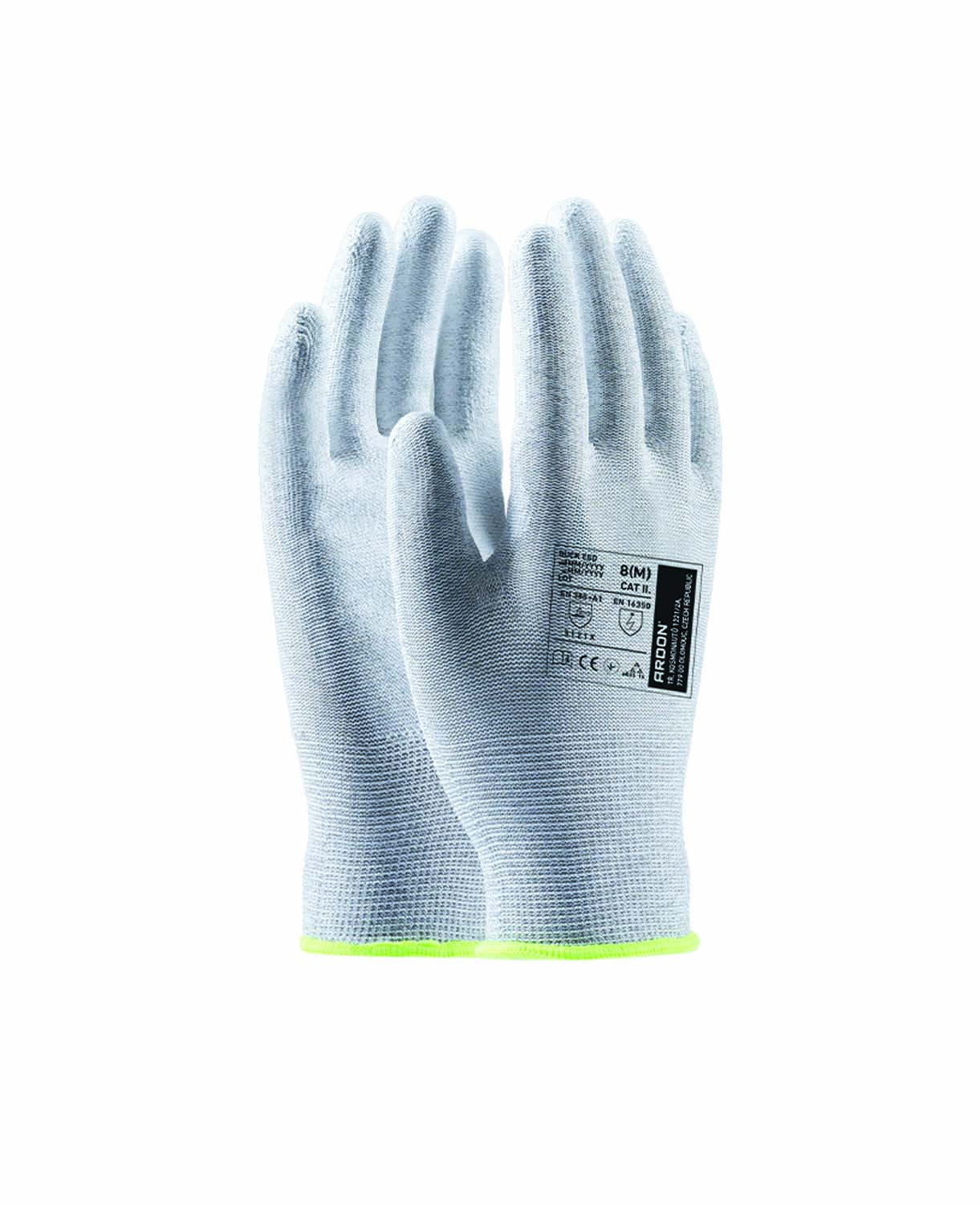 Pracovní ESD rukavice ARDON® BUCK ESD - šedá,