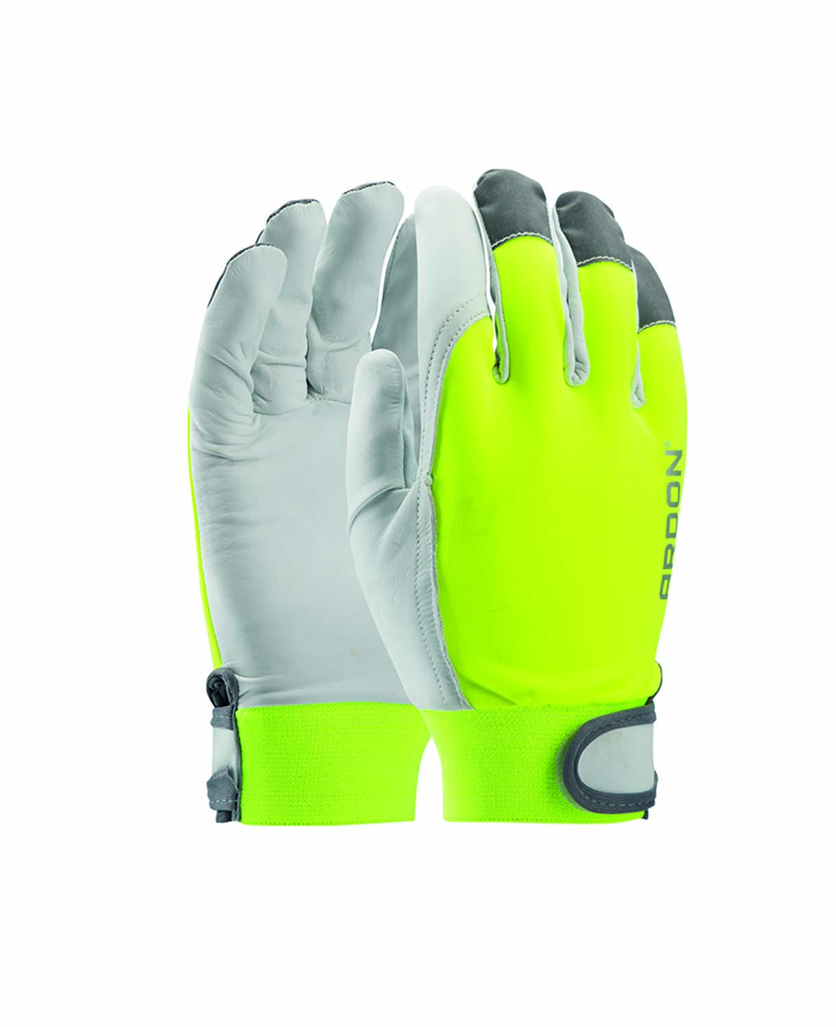 Kombinované pracovní rukavice ARDON® HOBBY REFLEX - žlutá,