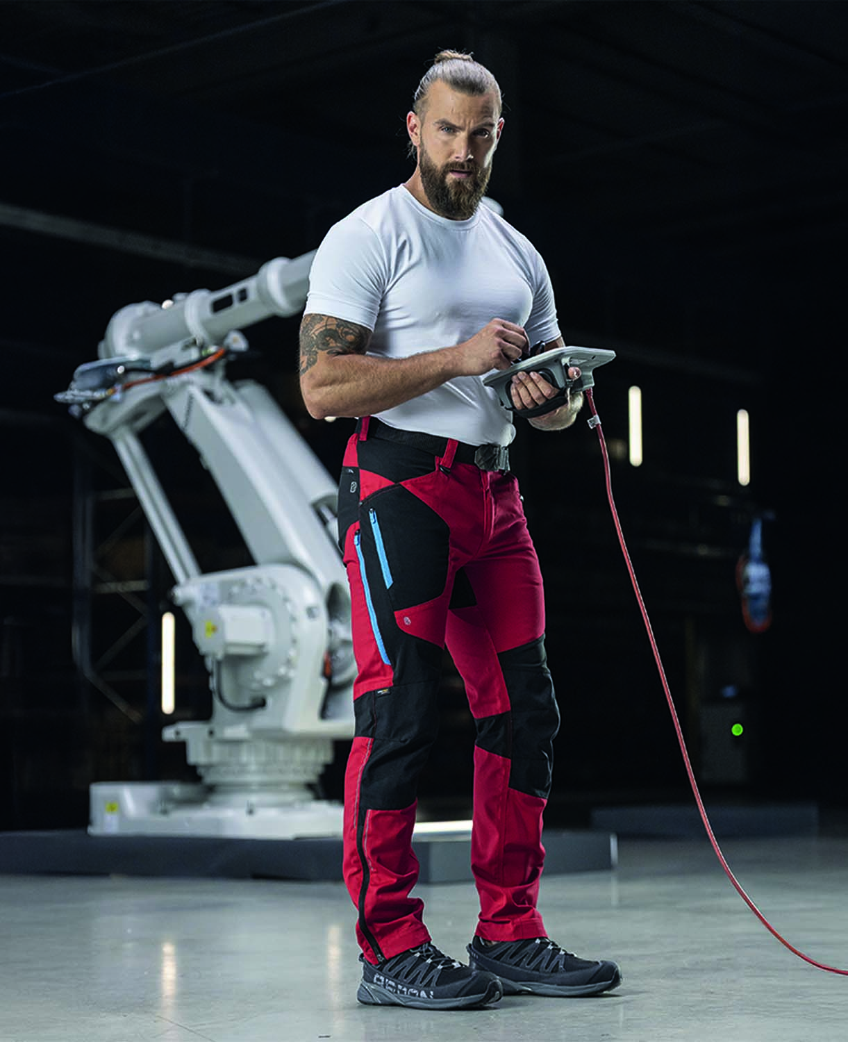 Pánské pracovní kalhoty ARDON® ULTRITE® - červená,