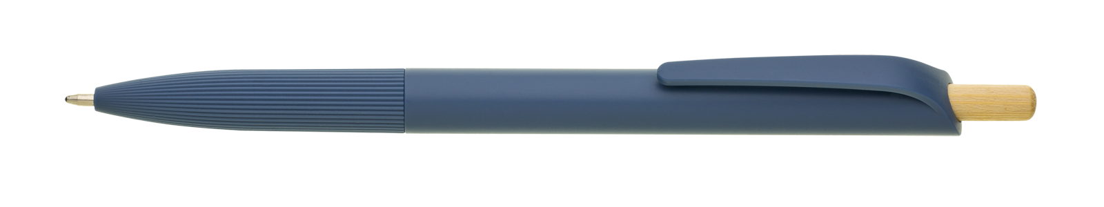 Plastové kuličkové pero VERDANA RABS z recyklovaného materiálu - modrá