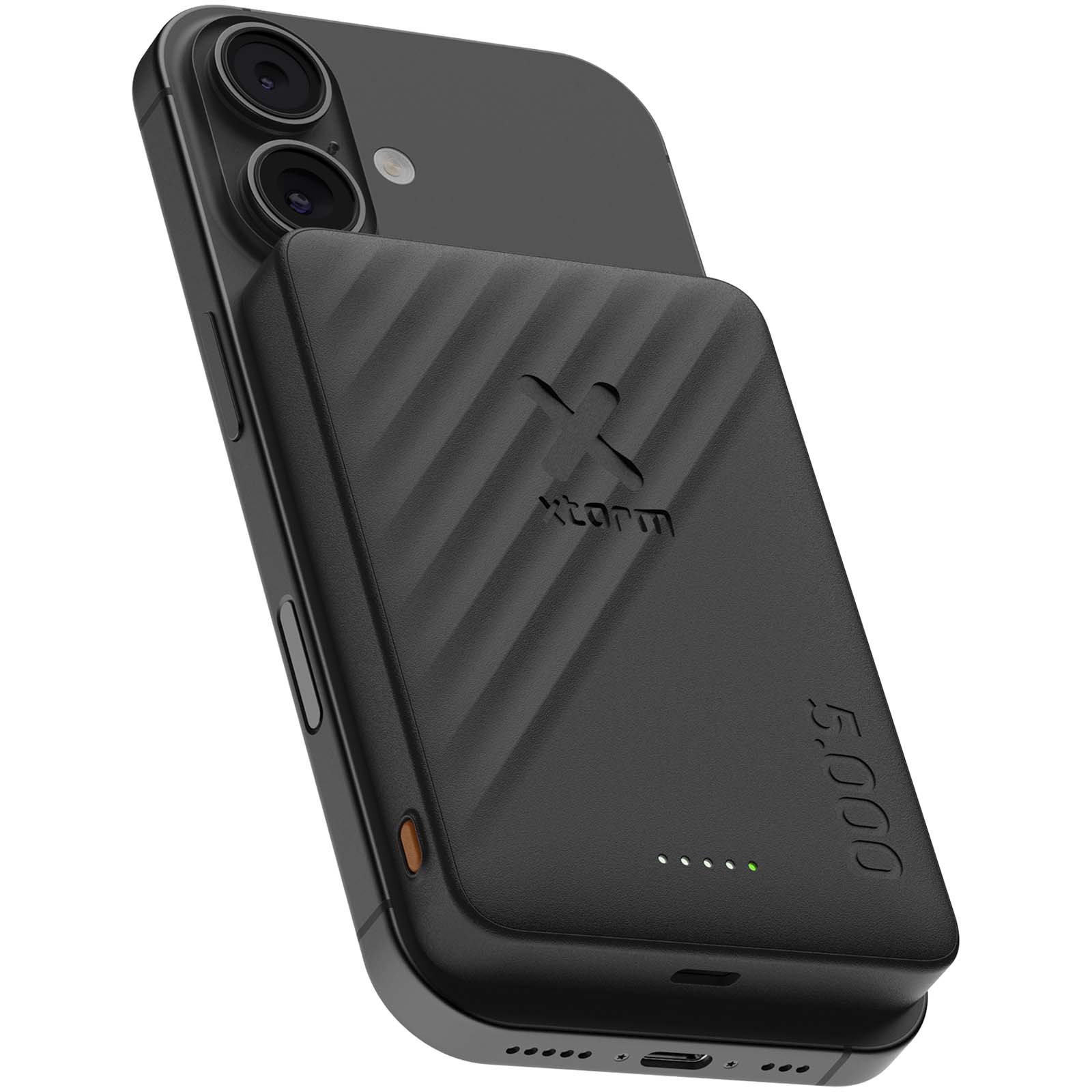 Powerbanka Xtorm Xtorm Go2 15W bezdrátová powerbanka s kapacitou 5 000 mAh Solid black