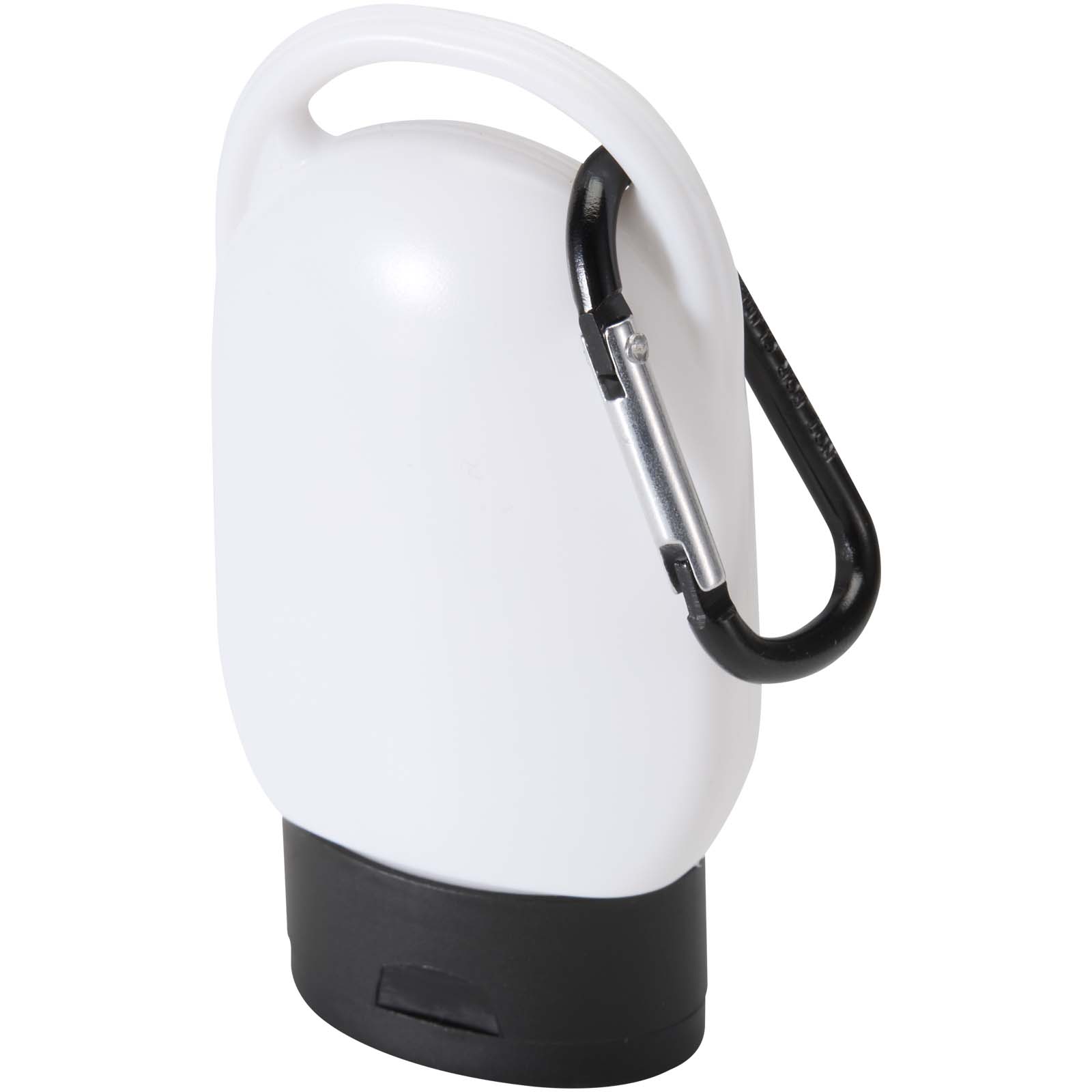 Hřeben a kartáč Unbranded Rosie opalovací krém s SPF 30 a karabinou Solid black