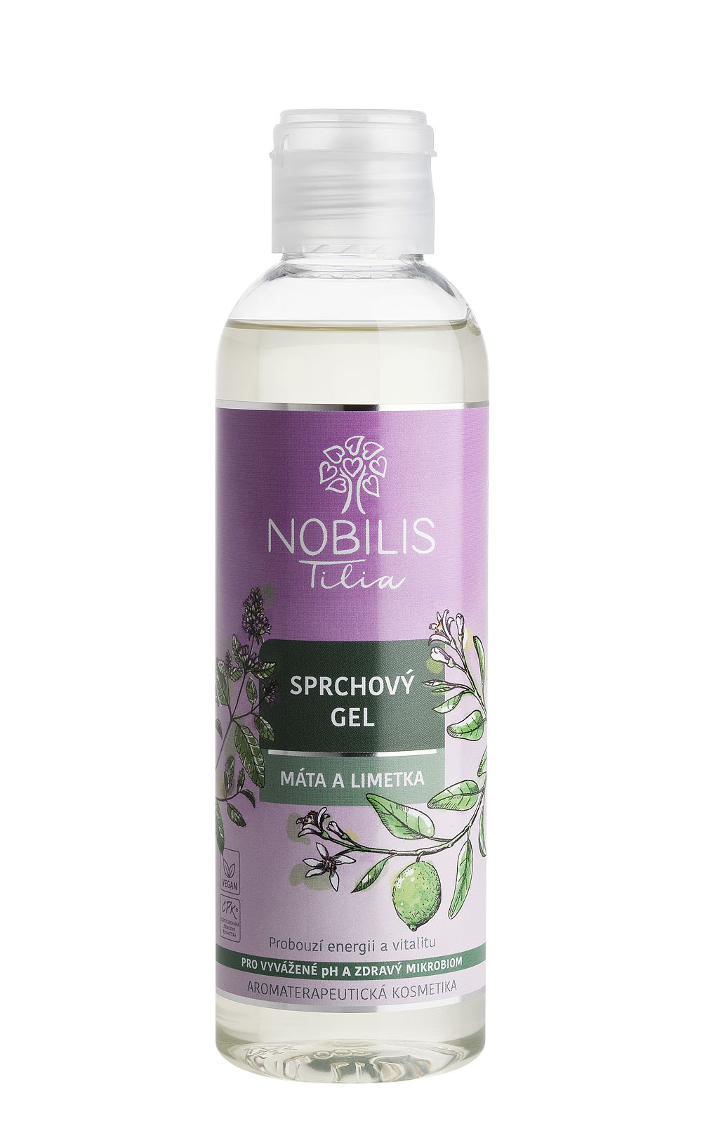 Sprchový gel Máta a limetka 200 ml