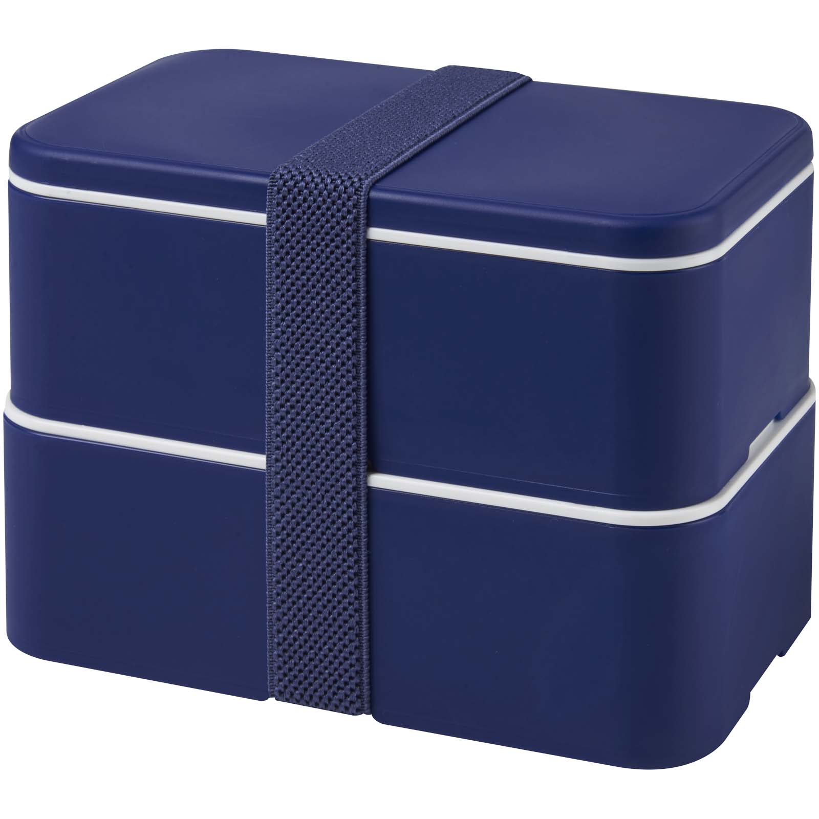 Dóza a lunchbox Unbranded MIYO POP dvoupatrová svačinová krabička o objemu 700 + 700 ml Blue