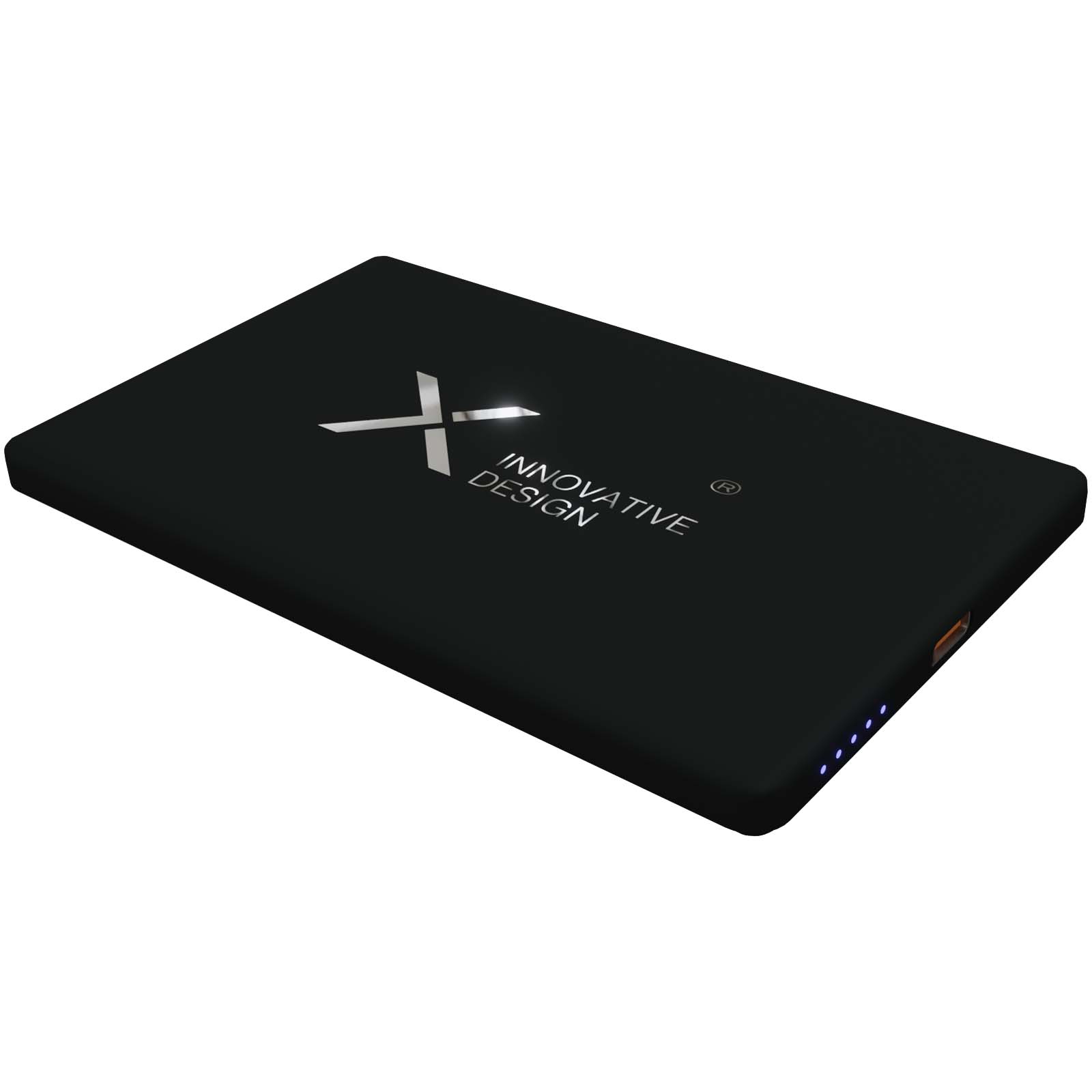 Powerbanka SCX.design 5000mAh ultra tenká magnetická powerbanka SCX.design P22 Solid black