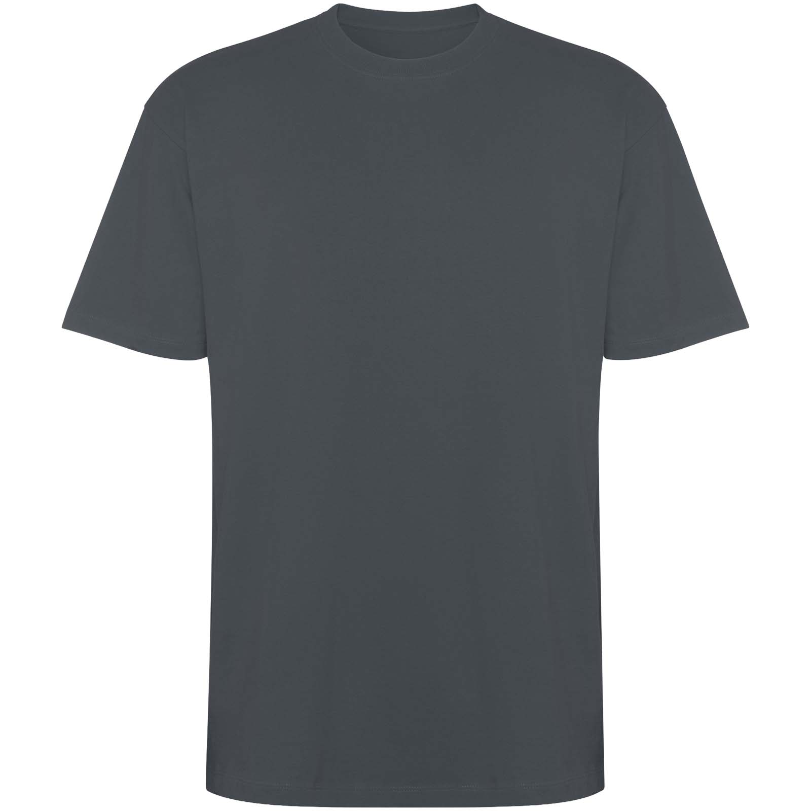 Pánské tričko Roly Unisex tričko Bull s krátkým rukávem, nadměrná velikost 210 g/m² Ebony