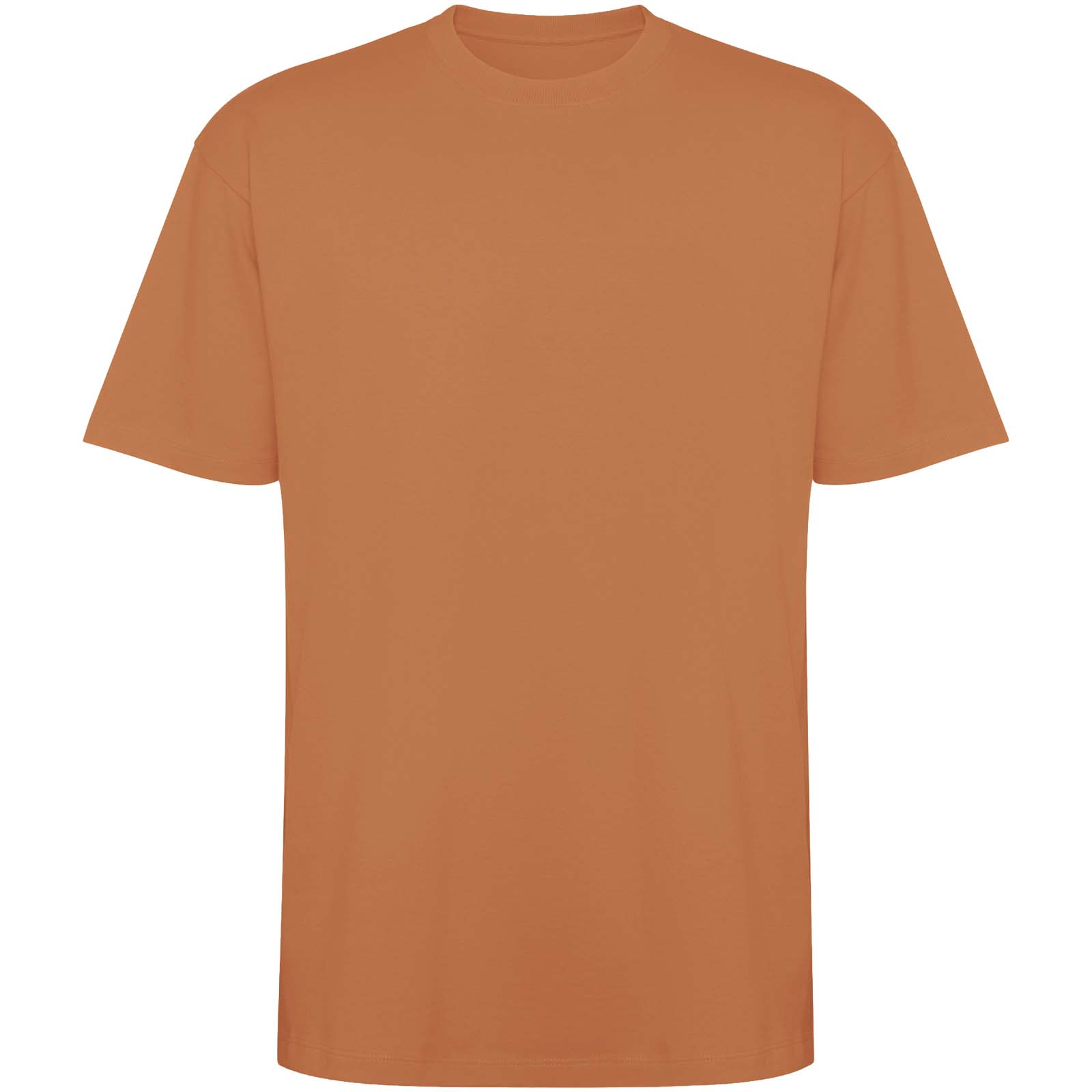 Pánské tričko Roly Unisex tričko Bull s krátkým rukávem, nadměrná velikost 210 g/m² Moka