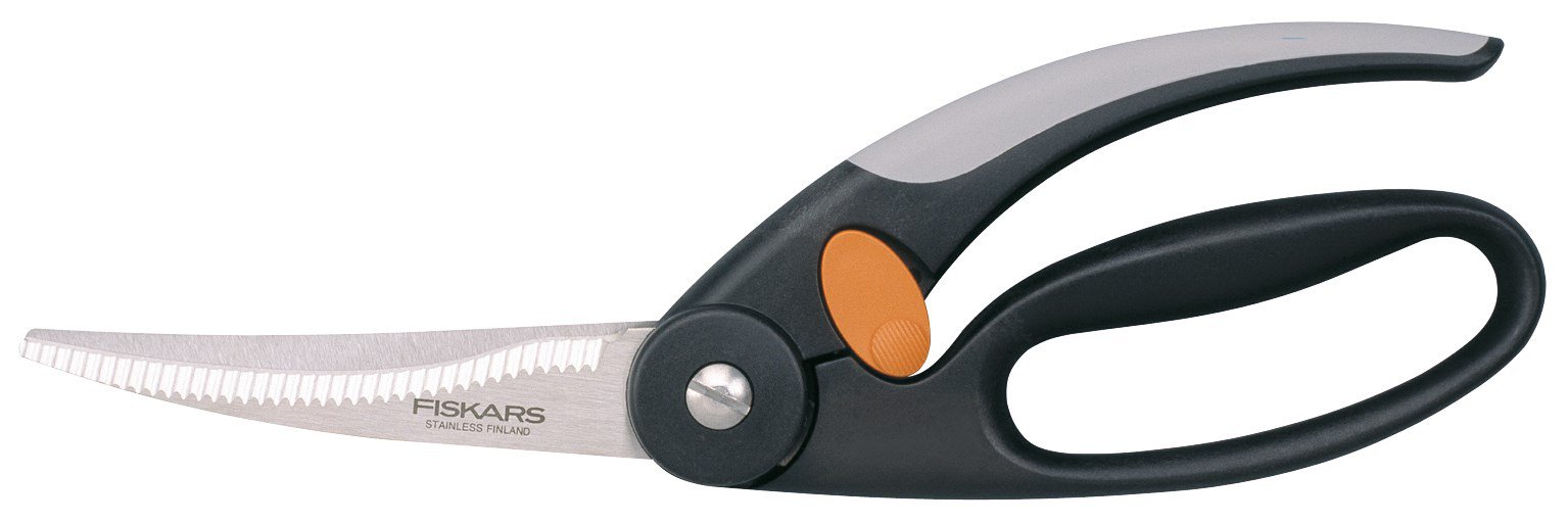 Kuchařské nůžky Fiskars - černá