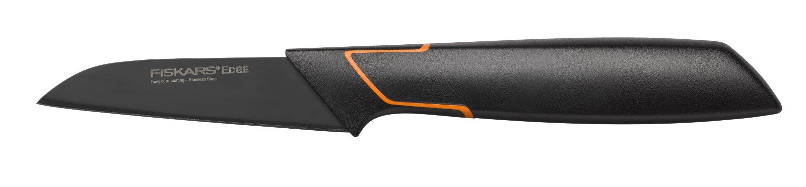 Loupací nůž Fiskars Edge, 8 cm - černá