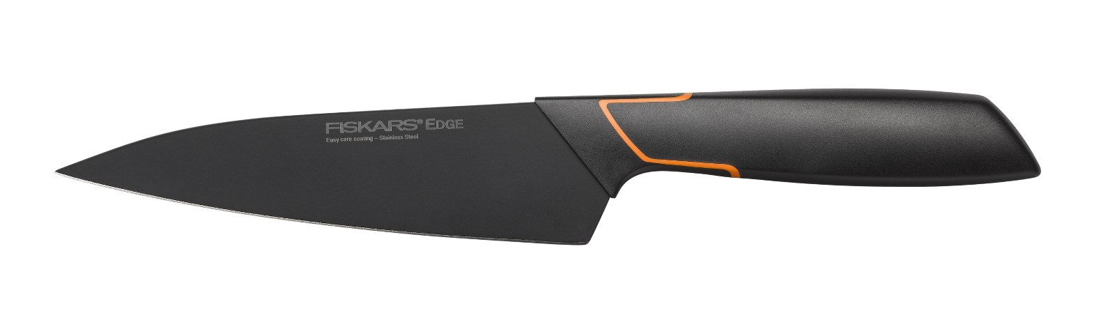 Malý kuchařský nůž Fiskars Edge, 15 cm - černá