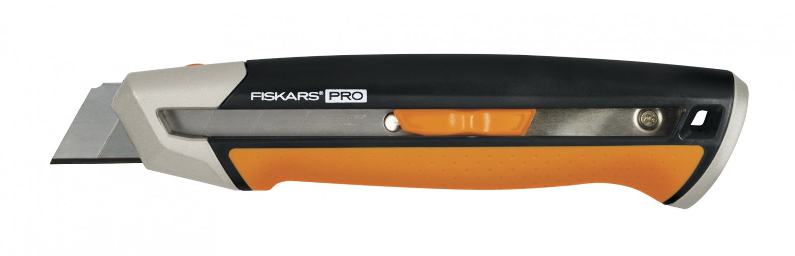 Odlamovací nůž Fiskars CarbonMax, 25 mm - oranžová